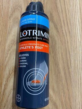 Lotrimin AF Athlete's Foot Liquid Spray, 4.6 Ounce Spray Can